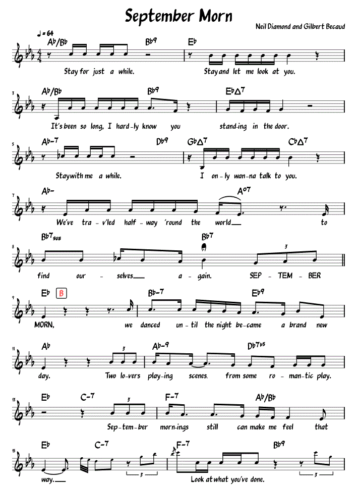 Sheet Music